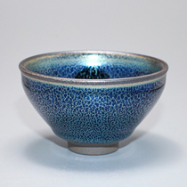 44 BUILT PURE HANDMADE MASTERS CUP TEA CUP Big Blue Kirin Men Special Individual Iron Fetal Sky