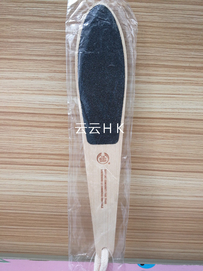 Special Hong Kong counter purchase The Body Shop Body Shop Wooden Foot Grinding Board 1 Foot Board