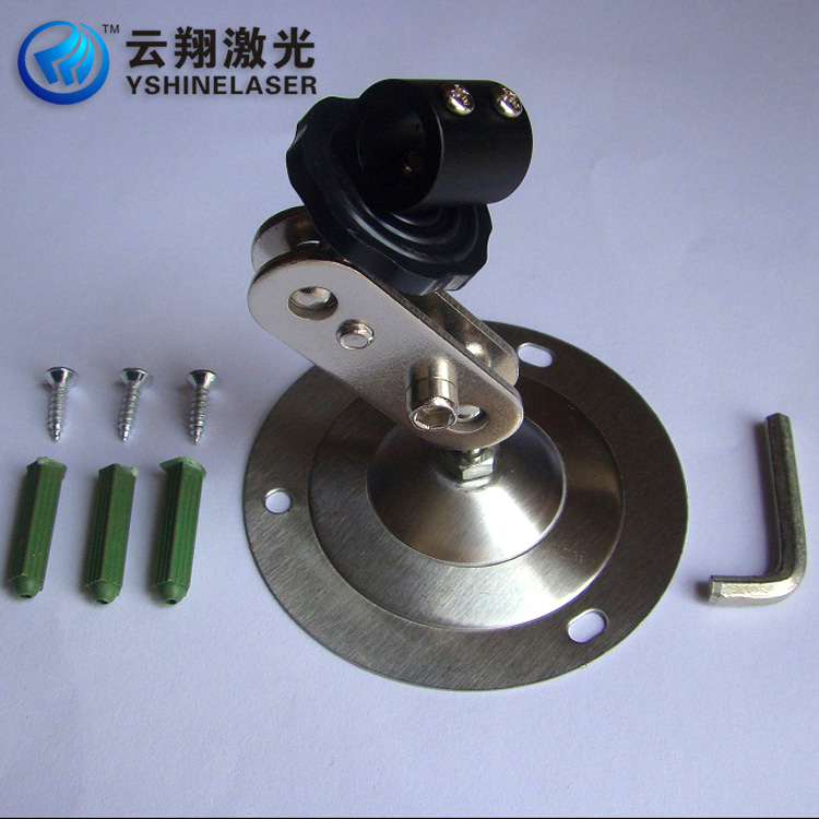 Laser universal bracket positioning fixture with Φ12 fixed heat dissipation ring 360 ° rotation adjustment universal seat