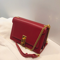 ITSK bag women's 2021 new simple chain shoulder portable women's bag fashion casual slung small square bag