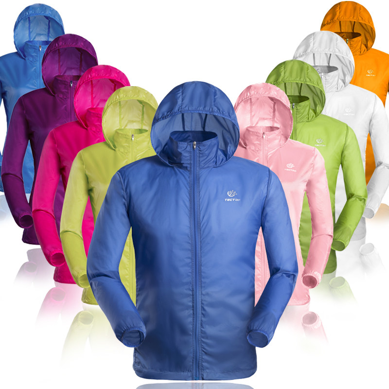 TECTOP explores the male skin clothes outdoor waterproof ultra - thin breathable and ultraviolet rays