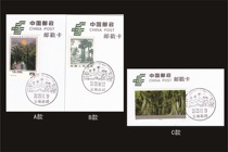 Юньнань Менглази Шуйсуанбанбанна издание CAS Botanic Garden Scenic Postmark