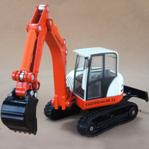 Cadiwei 1:50 all-alloy crawler excavator small excavator engineering vehicle model gift box