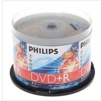 PHILIPS Philips 16X DVD R blank burning disc 50 barrels licensed