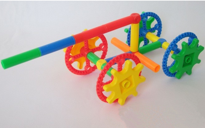 Development Potential Assembled Water Pipe Building Blocks Plastic Parquet Piping Kindergarten Desktop Toys Children Puzzle Toys