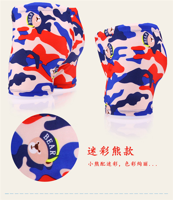 2018 quần bơi trẻ em quần boxer hoạt hình bé trai quần bơi kích thước bé trai bé trai sinh viên phù hợp với áo tắm bikini trẻ con