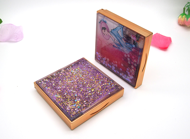 Màu đỏ sequin cát màu 9 hộp màu mắt hộp trống hộp bóng mắt trống tấm DIY son môi hộp pha chế công cụ tấm áp lực chín lưới - Các công cụ làm đẹp khác Ý tưởng từ khóa