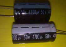 (Home Appliances Maintenance Accessories) New electrolytic capacitor 4700UF 50V 105-degree volume: 20 * 40MM