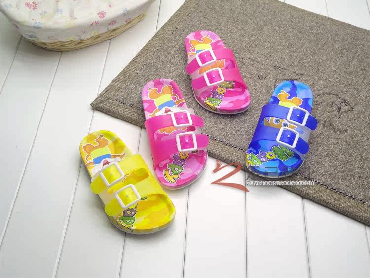 Pantoufles enfants en autre pour été - semelle mousse - Ref 1035337 Image 20