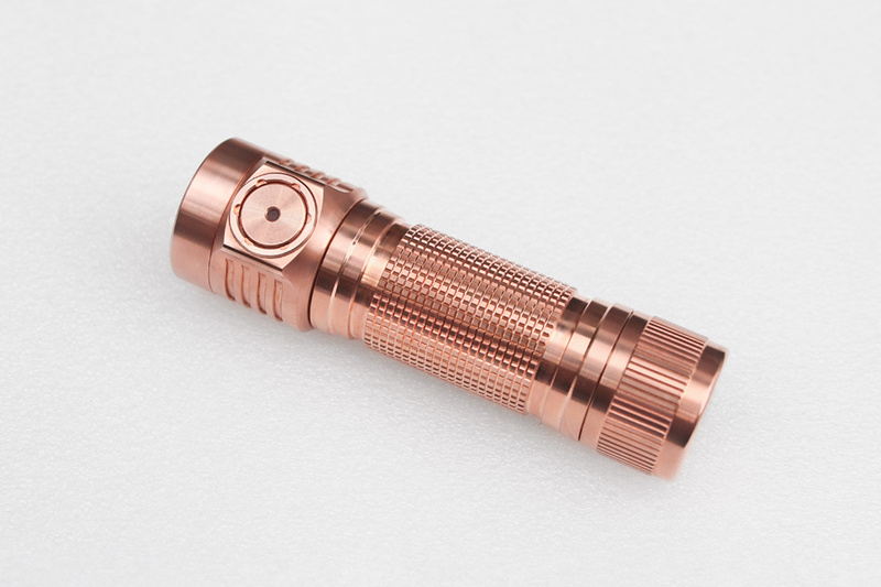 Meteor D4V2 All-Copper Strong Light Flashlight