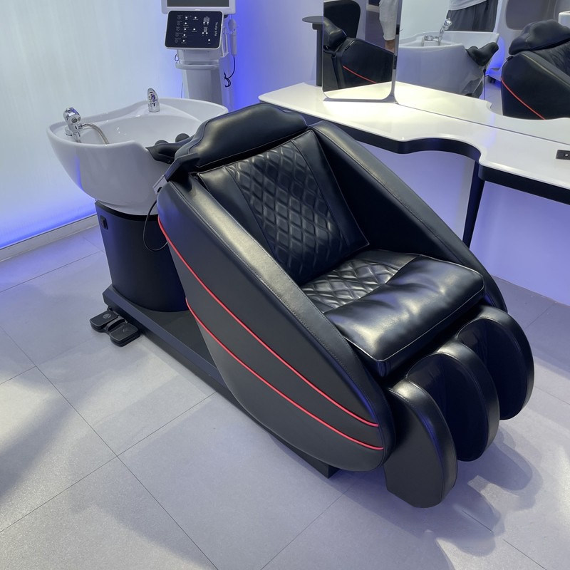 Fully automatic multi-functional intelligent electric massage shampoo bed rotating down beauty salon flushing bed hair salon dedicated
