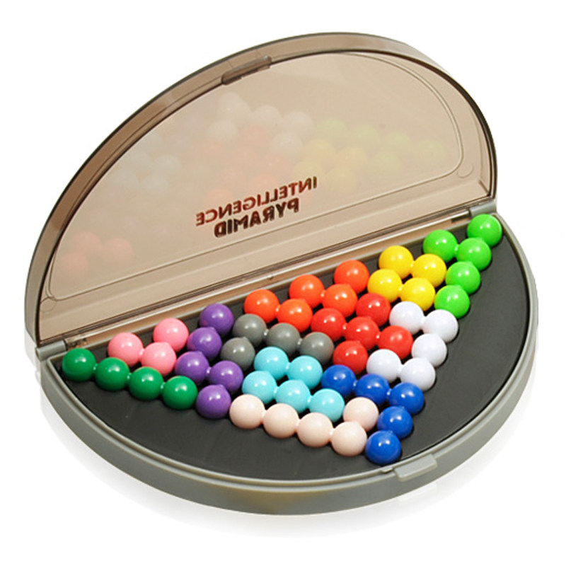 Special price nibobo intellectual magic pearl wisdom pyramid puzzle toy adult children's logic game-Taobao