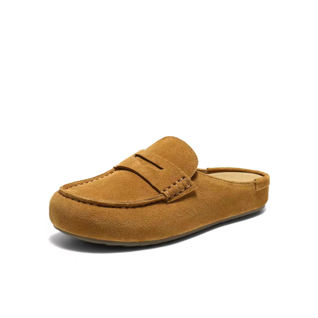 2026 Spring New Model Seagull Toast Height-Increasing Birkenstock-Style Comfortable Closed-Toe Outdoor Slippers F5V1Dbh6