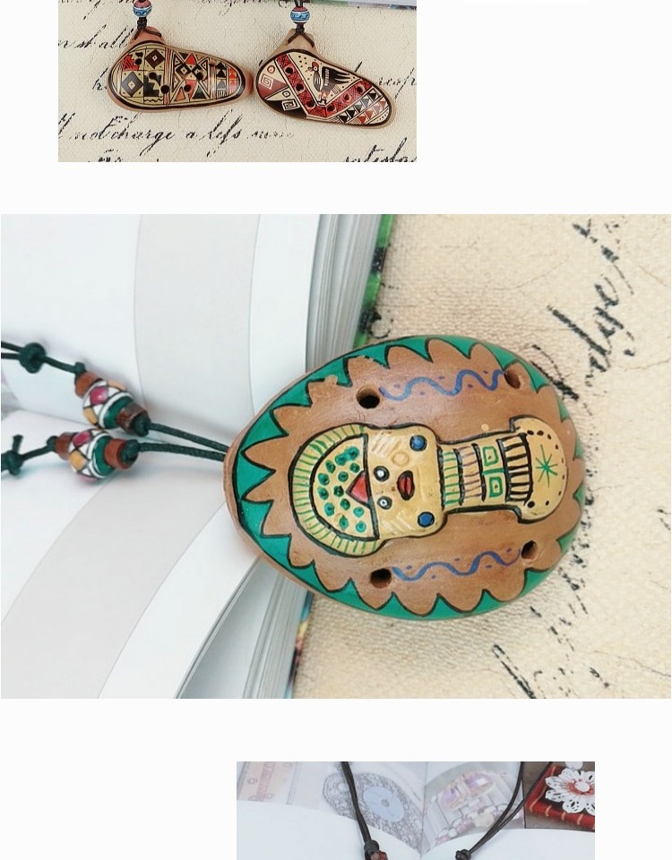 Peru Maya Văn hóa Du lịch Lưu niệm Retro Người mới bắt đầu Gốm sứ Nhạc cụ Nhạc sáo Thủ công Đồ trang trí - Nhạc cụ dân tộc đàn đáy