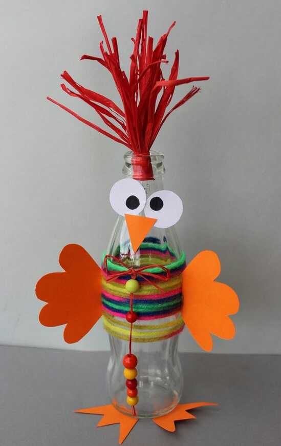 Waste to make use of handmade homework eco-friendly and creative Melao waste plastic plastic bottle Animals Little Chicken-Taobao