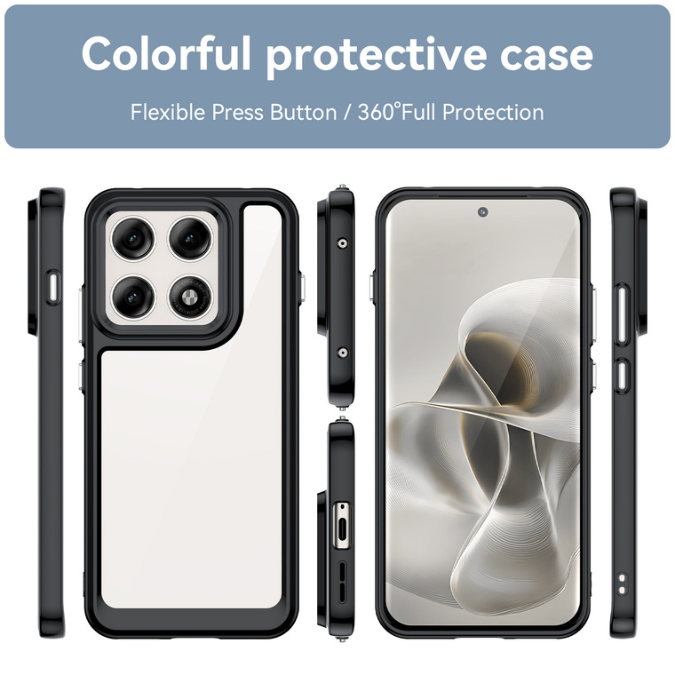 Transparent TPU Acrylic Phone Case