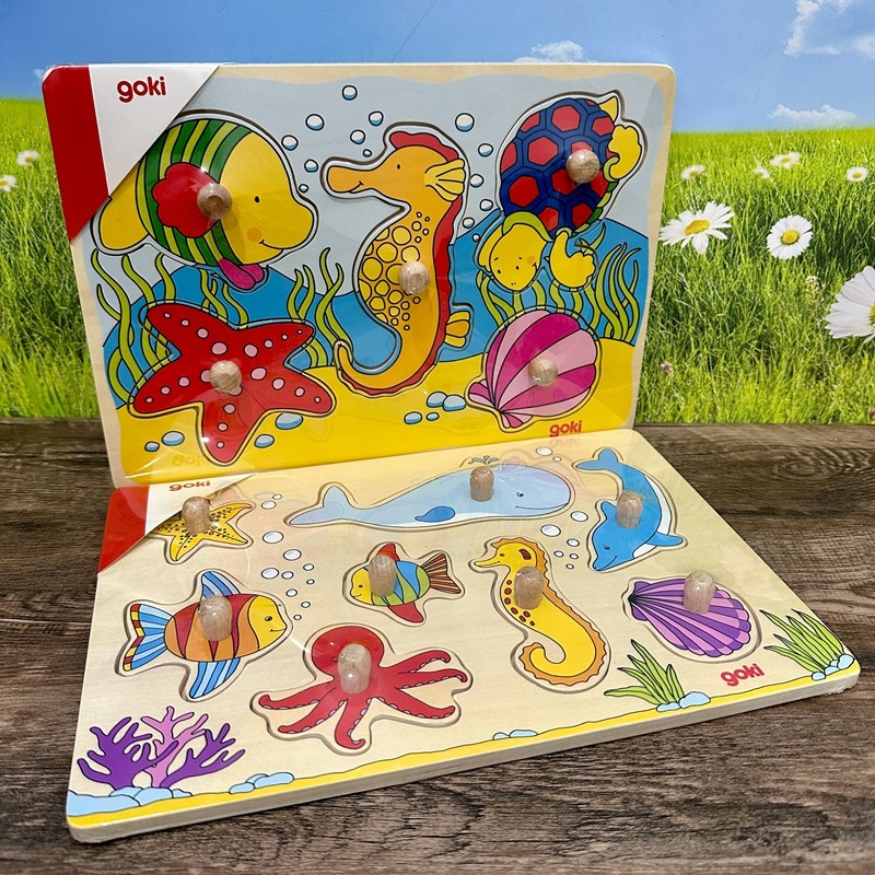 Tong Mengmeng export deficit with high quality wooden hand grip plate Episode Zoo Farm Multi-section-Taobao