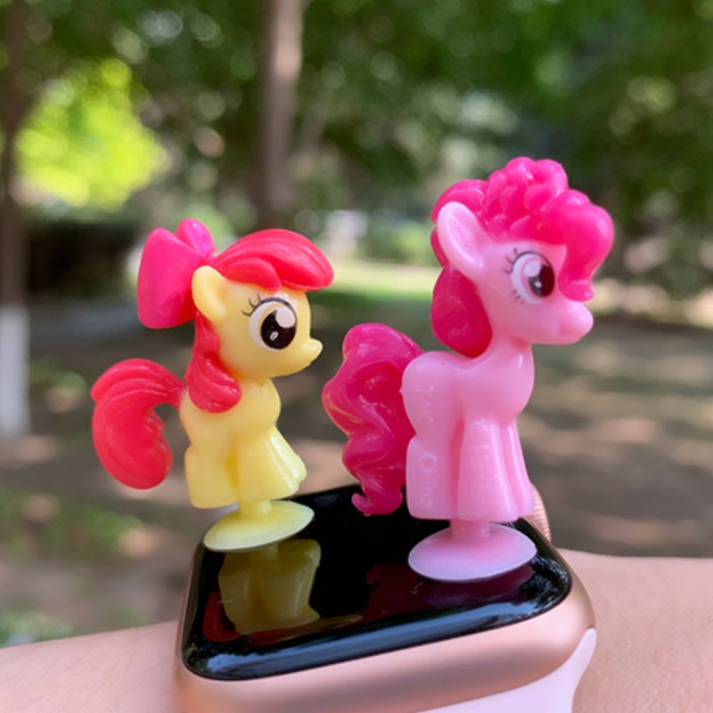 Child Interest Cute Cute New Products Outlet Pony Rainbow Pony Mini Blind Box Twisted Egg Built-in Soft Glue Suction Cups Dolls Multiple
