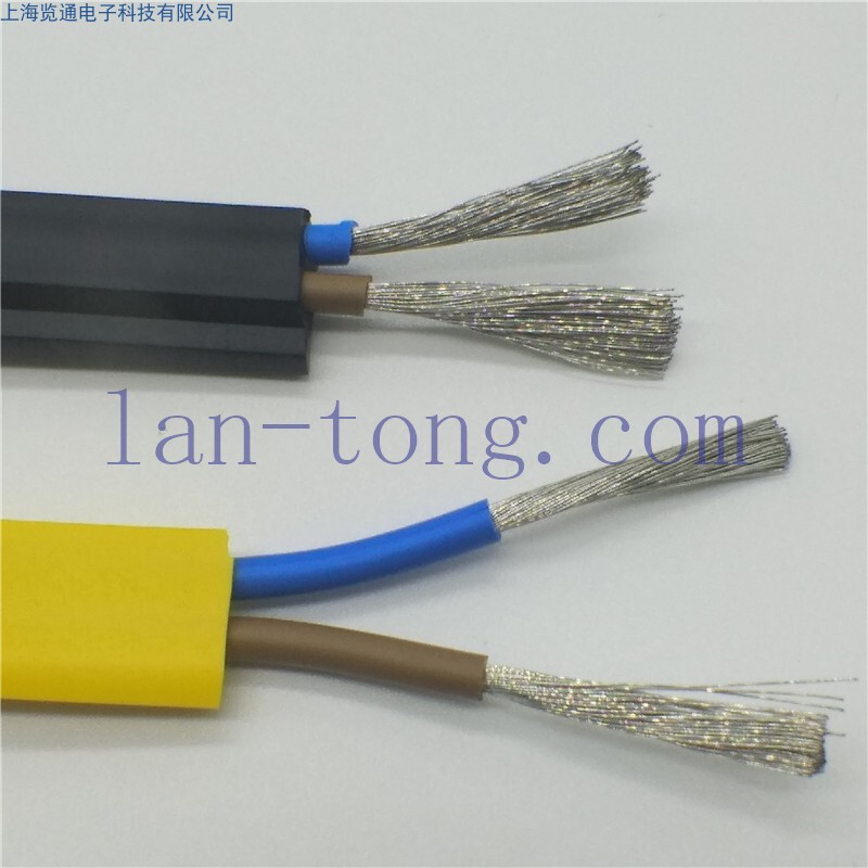 Asi Communication Cable_Pvc Yl/Bk Sheathed Flat Cable 2*1.5 As-Interface Bus Cable