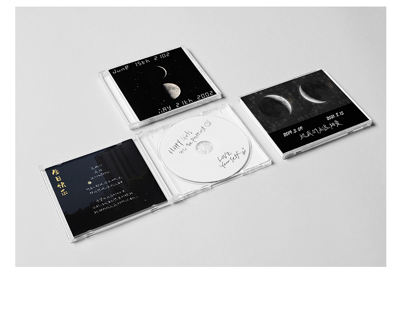 Personal Music CD Customised EP Packaging Box CD Making Burning Creativity DIY Couple Birthday Presents