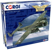  Corgi Paparazzi AA38806 1 72 World War II German Dornier Dornier Do17 Bomber 1940