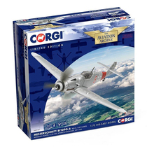  Corgi Paparazzi AA27107 1 72 Mercedes Schmitt Bf109G-6  Red No 8”Mosquito Hunter