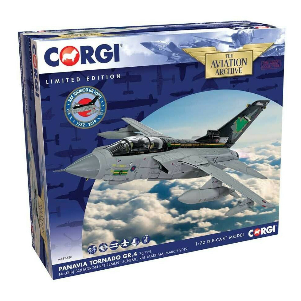 Corgi apartzi AA33620 1 72 winds GR 4 British Royal Air Force Malham Air Force Base