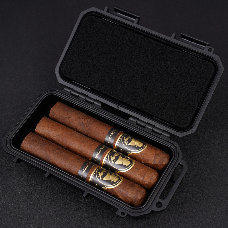 High-End Abs Plastic Cigar Box Outdoor Tool Storage Box Bubble Wrap Moisture-Proof Waterproof Cigar Humidor with Sponge High-End Abs Plastic Cigar Box Outdoor Tool Storage Box Bubble Wrap Moisture-Proof Waterproof Cigar Humidor with Sponge