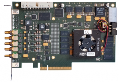 CoaXPress Image Capture Card MicroEnable 5 AQ8-CXP6B 16K TDI Line Scan