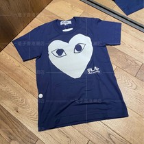 One millionrush Chaostore CDG PLAY Chuo Pau Ling 20 Chunxia Men and women Great Love Heart Eye Short Sleeve T-Shirt 179180