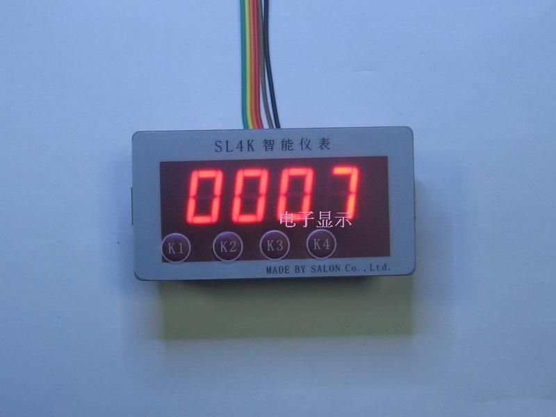 LED counter with communication computer serial port upload RS485 counter meter RS232 count can be connected to the computer