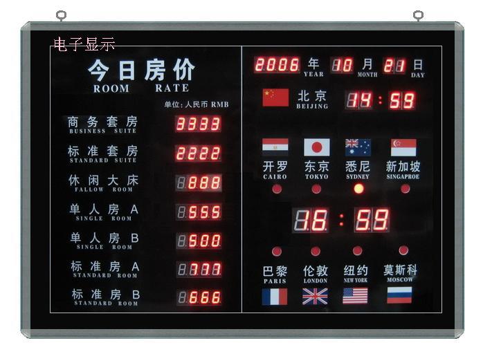 LED Digital Home Price Tag Home Price Screen Prices Screens Guesthouses House House Price Tags Big Size Home Price Screen Interest Rate Screen