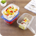 hộp đựng cơm hâm nóng Hộp nhựa lưu trữ hộp ăn trưa dùng một lần takeaway hộp ăn trưa hình chữ nhật hộp kín trái cây hộp ăn trưa - Hộp cơm điện sưởi ấm bộ hộp cơm giữ nhiệt lock&lock lhc8016s01 Hộp cơm điện sưởi ấm