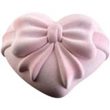 Импортный набор на день Святого Валентина с бантиком, мусс в форме сердца, силиконовая форма, Италия