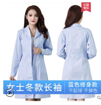 Nightingale white coat long sleeve doctor women short sleeve coat laboratory chemistry student physician nurse work clothes