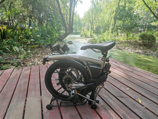 Triangular bag 50/40 kilometers, mid-mounted electric assist Guobu/Yingbu modified mid-mounted motor