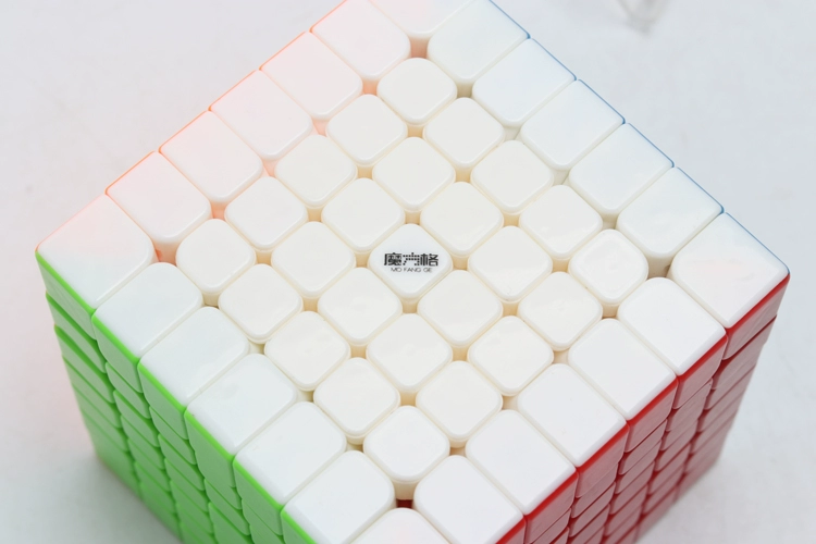 Cube của Qiyi Rubik Seven Cube Rubiks Cube Promise 7 Tier Rubiks Cube Chuyên dùng cho các trò chơi chuyên nghiệp Đồ chơi giáo dục màu trơn mịn - Đồ chơi IQ