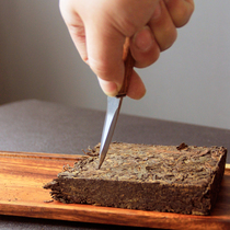 Puer tea knife tea needle Black Tea Cake Tea brick special opening tea knife with knife cover high-grade household tea tools tea cone