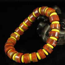 One-mouth price natural warfare country Red Manau bracelet with certificate of delivery