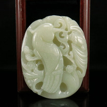 A port price natural Xinjiang and Tian Yulean work engraving to give a certificate to the delight of the top