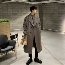 What about Mao the mens long version of the Korean version loose the jacket capsized to thicken the winter single-row button and the hot air trend