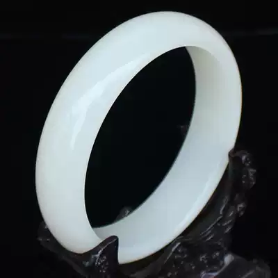 Yuanyuan Xuan natural Special goat Jade Afghan white jade bracelet women Jade Bracelet Special girl gift