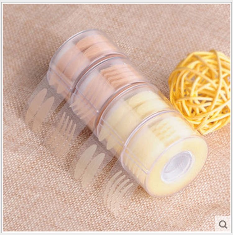 Direct selling roll invisible lace double eyelid stickers waterproof stereotypes seamless beauty eye stickers eyelid cream wide and thin to send a small fork