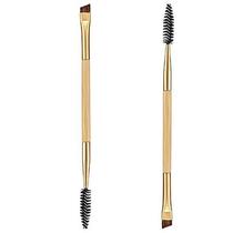 Double-head dual-use overvalued hot selling bamboo handle Double headbrow eyebrow brush eyebrow brush with new tide and unique dual-use brush