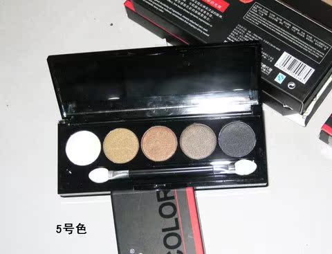 Mạng bán nóng BOB phấn mắt năm màu tinh tế Sáu nhóm màu để lựa chọn bảng mắt juvia's nubian