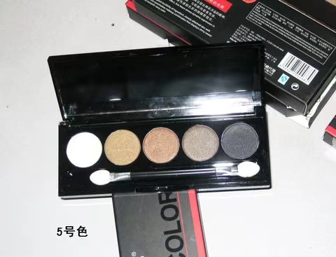 Mạng bán nóng BOB phấn mắt năm màu tinh tế Sáu nhóm màu để lựa chọn phấn mắt romand