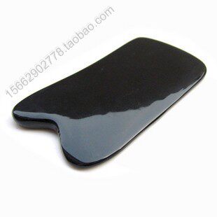 Pure natural horn scraping board back whole body general leg stovepipe face thin face beauty care