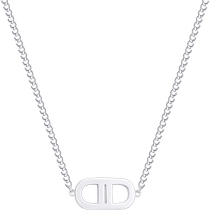 CRD PT950 Platinum Double D Cuban Pendant Platinum Neck Ornament Pig Nose Pendant Pendant One-piece Gift