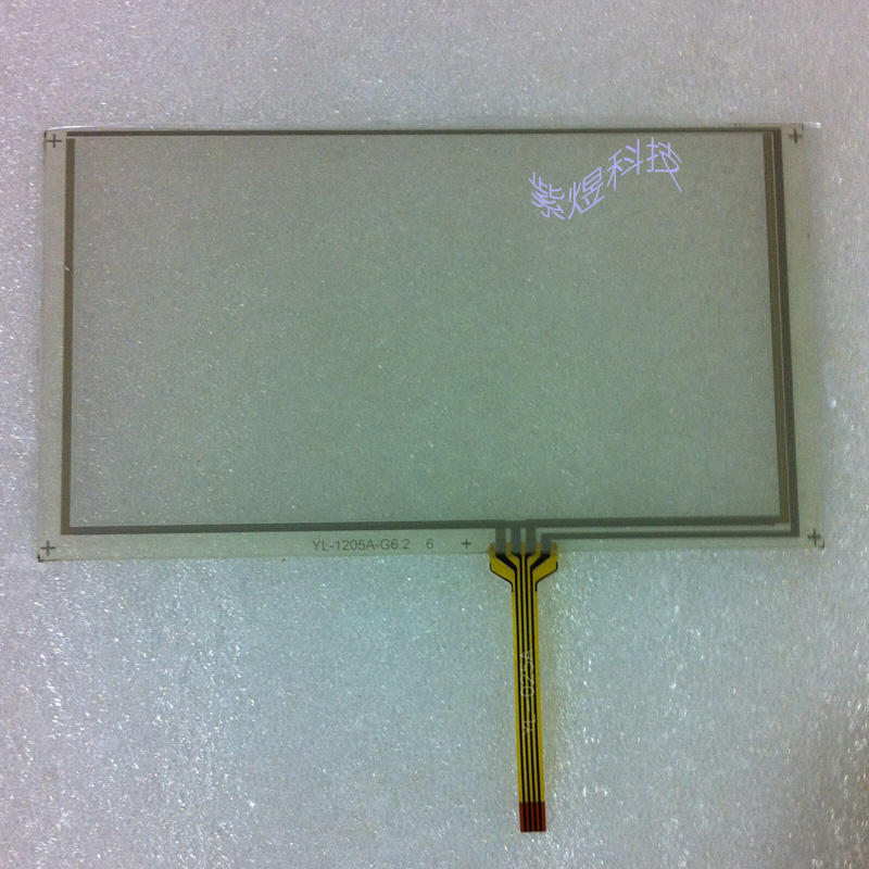 6 inch 6 2 inch four wire resistive touch external screen handwriting screen 155*88 GPS car DVD navigation