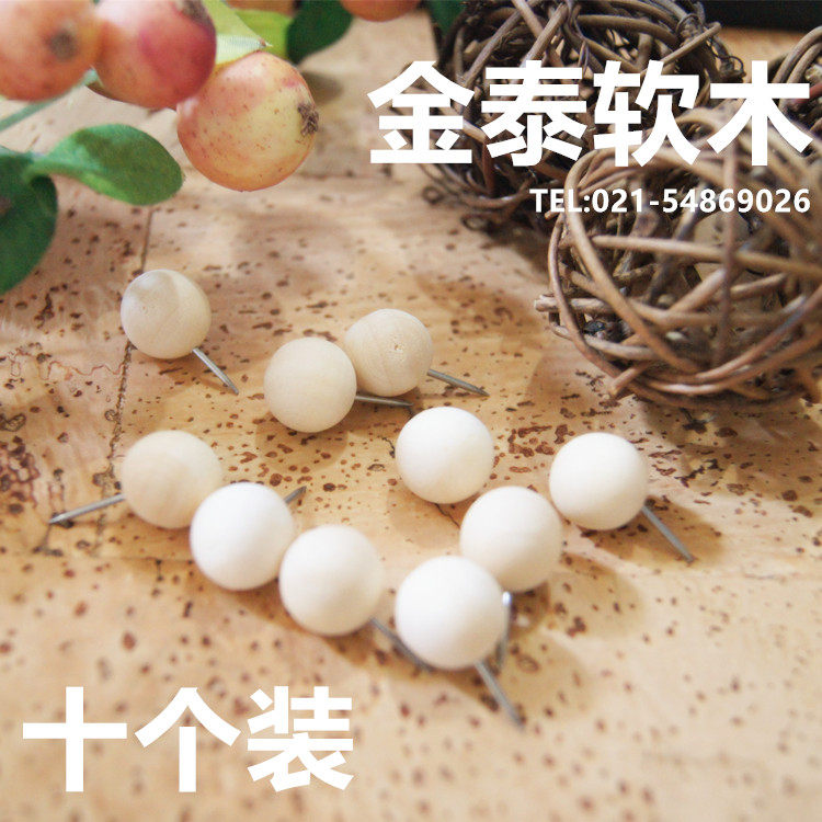 Japan's original wood round head nail cork nail cartoon nail cork message board special technical nail